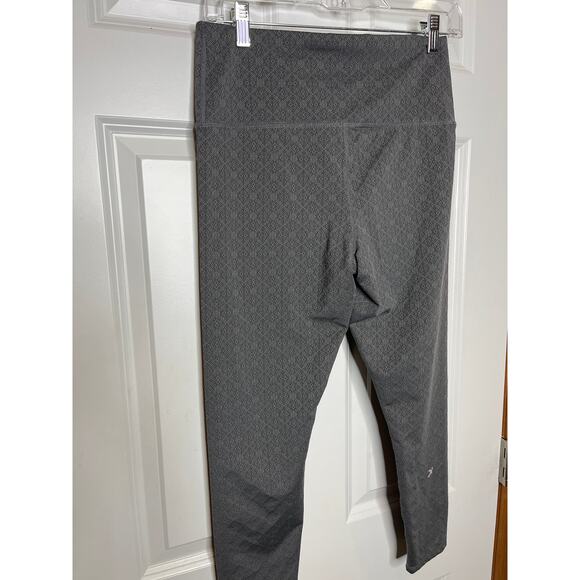 Glyder Gray Print Leggings Size Medium - Picture 2 of 7